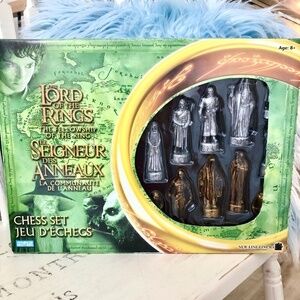 Lord Of The Rings, 2002, Vintage, Chess Set, The Fellowship Of The Rings